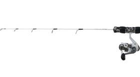 115515 Clam Outdoors New Ice Sniper 24 Inch Medium Action Combo