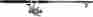 Contbw27050cb Shakespeare Ambidextrous Contender Spinning Combo 1bb 2 Piece 7 043388323200