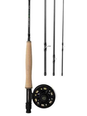 Cortland 043372606432 Full Setup Guide Combo Fly Rod/reel/line/leader 8ft 4wt Extras