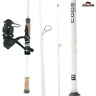 Cwcs66m-2 Fishing Code White Medium Fast Spinning Combo Rod 817063027482