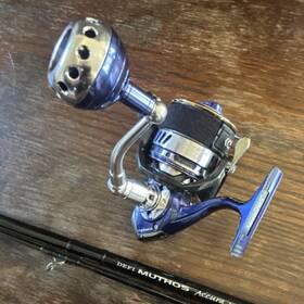 03995-05393 Daiwa Saltiga 5500h Spinning Reel And Defi Muthos Accura 100hh Rod Combo