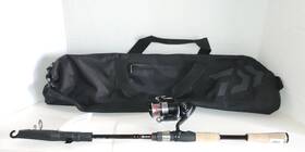Daiwa 043178951040 New Dtc25bi72tmfsc Travel Compact Kit Fishing Pole And Reel