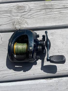 150i Daiwa Vintage Megaforce Casting Reel Ball Bearing Speed Shift Bass Pro Rod