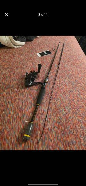 Airx562ulfs Daiwa Spinning Rod And Reel Ugly Stik 5ft6 Inch 1-4lb 1/32-1/8oz