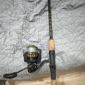 Bg701m Daiwa Bg 701m 7 Ft Medium Spinning Rod And Reel Combo Black Yellow