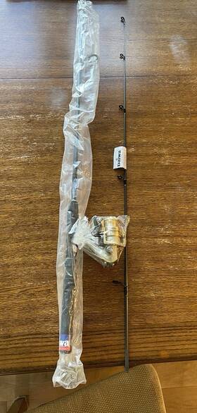 Es662mrs Daiwa Eliminator Fishing Rod Reel Combo 6ft6 Inch Spinning New 2pc