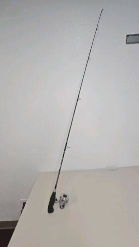 Ms-59 Daiwa Mint Mini-spin Reel And Rod Combo 5ft Ultralight Trout Vtg Japan