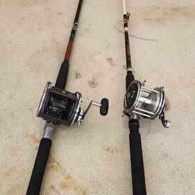 H-846 Daiwa Sealine Hurricane Stain A Rod Trolling Rods And Reels
