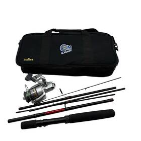 Wl666sf Daiwa Wilderness Spinning Rod 6 Inch Lightweight Fly #6 With Case And Reel