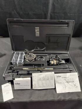 X2505t Daiwa Executive Travel Pack Jupiter Full Reel And Pole Set