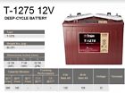 T-1275 Deepcycle Free Motor Battery Trolling Volt Deliver 12 Trojan