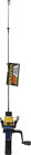 Dn-170-dp Master Fishing Tackle Brush Spinning Combo Kit Blue Color