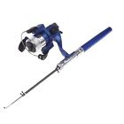 Docooler Mini Aluminum Saltwater Fishing Tackle Pocket Pen Rod Pole Re 519752824760