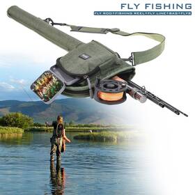 28010-ta Doorslay 28010-ta- 9ft Fly Fishing Rod Bag With Water-resistant Canvas Casing Bpmm