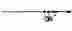 Dsh25bf702m Daiwa Shock D Cast Fw Spin Reel 2pc Rod Combo B Fiberglass 72 Sz25 043178958834