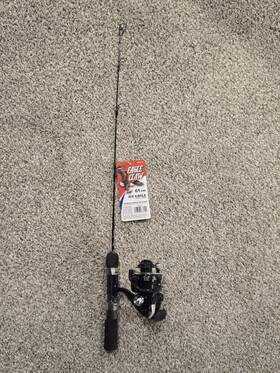 Eagle Claw 047708678179 Ice Fishing Rod And Reel Combo 24 Inch Length - Light