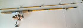 8-130rl Eagle Claw Fishing Pole Reel. Trolling Star Fire With A Dawn Reel