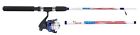 Eagle Claw Brave Spin Combo With Reel And Pre Spooled Fishing Line 2 Pc Size 20 047708751902
