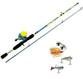 Cclssc2 Eagle Claw 5 Ft. 6 Inch Brave Medium Spincast Fishing Rod Combo