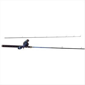 Flp76mlc2c Eagle Claw Fishing Tackle Co. Featherlight Pro 7ft6 Inch Trolling Combo - Level Wind Line