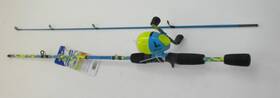 Ms7026 Eagle Claw Spincast Rod And Reel Combo 5 Ft 2 Pc Medium Action