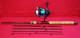 Zl-603 Eagle Claw Trailmaster Graphite 5 Way Rod And Reel