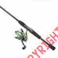 Ec-mqfof40702mh-cl1 Ardent Fishouflage 7 Spin Fishing Rod Reel Combo 817227011951