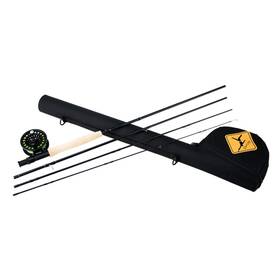 Lfkt-590 Echo 665275709494 5wt Fly Fishing Rod And Reel Combo 9ft0 Inch Medium Fast Action 4pcs