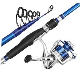 Krdcp-8 Eposeidon Compass Telescopic Fishing Rods And C Combo Spin - 6ft6 Inch Medium 2000 Reel