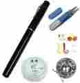 Es191 Kingmak Smart Mini Pocket Fishing Rod Pen Fly Reel Extended 38 Inch For Quick 766166414333