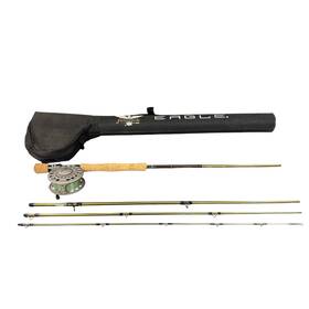 Eafly908wt-4 Fenwick Eagle 8 Weight Fast 4-piece 9 Foot Rh Fly Fishing Rod