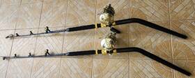 Sa50s Fin-nor Sa50 2 Santiago On Xcaliber Marine 80lb Trolling Rods 2700 Retail