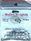 Bw116 Fishing 1 Weights Sinker 16 Piece Lot 15 Slip Bullet 4 Oz Bag