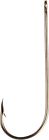 214-6 Fishing 6 Eagle Size Pack Hooks 100 Light Aberdeen Bronze Claw Wire