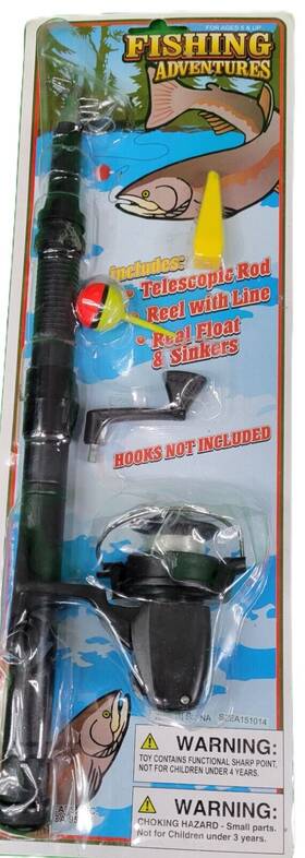 Wect1016-001 Fishing Adventures - Kids Rod Kit Wect1016-001. New Old Stock