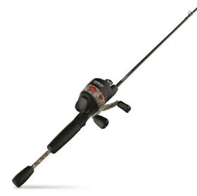 Fishing Approach Spincast Combo Red 4.1 1 Gear Ratio Comfortable Eva Rod Handle