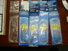 Sgfl-40 Fishing Fluke Snelled 36 0 Hk Gd Sz South Beak "sn Hooks Lot 5 Bend