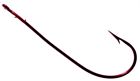 063zs Fishing Hooks Tru-turn Worm Red Sproat 4 0 Blood Bass Pack 3