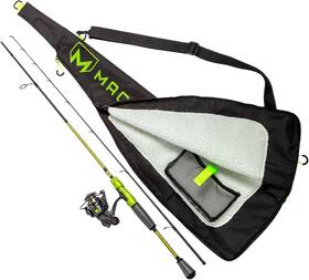 Fishing M2msc2066m-2 Lew S Mach 2 Mobile Spinning Reel And Rod Combo 6-foot 6-inch 2-piece I