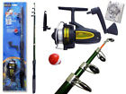 S71000 Fishing Retractable Hooks Pole Sunshine Rod Combo Reel