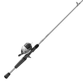 635468 Fishing Rod Spincast Reel Combo 6 Ft. Graphite Pre-spooled With 10 Lb Zebco Line