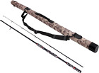 Fishingtours Fishing Rod And Reel Combo Carbon Fiber Portable Pole Kit F