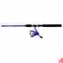 Fn-602-25bb Okuma Fin Chaser B Series Spin Combo 6ft 2pc Med Blue 739998334667