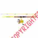 Fn-602-25yb Okuma Fin Chaser B Series Spin Combo 6ft 2pc Med Yellow 739998334698