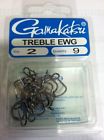 77409 Gap Gamakatsu Pack Wide 9 Treble Extra 2 Size Hook