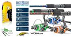 Click2knot Gear 2 Reel Fishing Combos Uni-knot Spinning Tool Spinmade Rod Worm