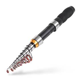 1.0m-2.3m Gigicloud 955185333297 1pcs Telescopic Fishing Rod And Reel Combos Pole Glass