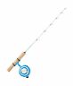 Glaice-dr24l Shakespeare Glacier Drop Inline Ice Fishing Reel And Rod Combo