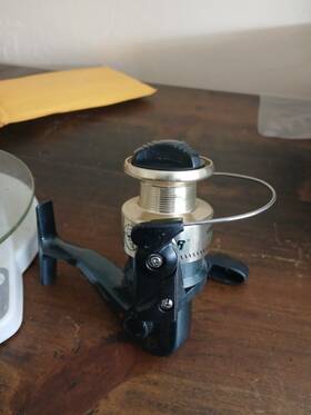 Ge130 Gold Eagle Nos Laker Spinning Fishing Reel - Unused Without Box