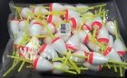 50f7488 Hollow White Plastilite Red 1.5 Foam Tube Slip 50-pack "fishing Float